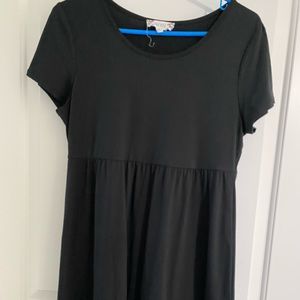 Like New t shirt dress, Black, size L